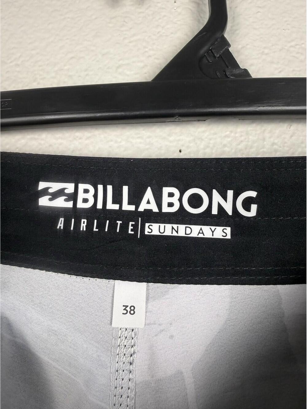 Billabong Airlite Sundays Boardshorts 38 Graffiti Neon Surf Swim Trunks - Picture 4 of 7